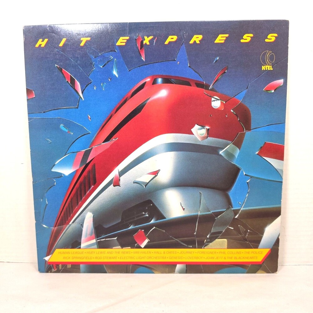 Various Hit Express LP 1982 KTel PTU3010 Human League Van Halen Police